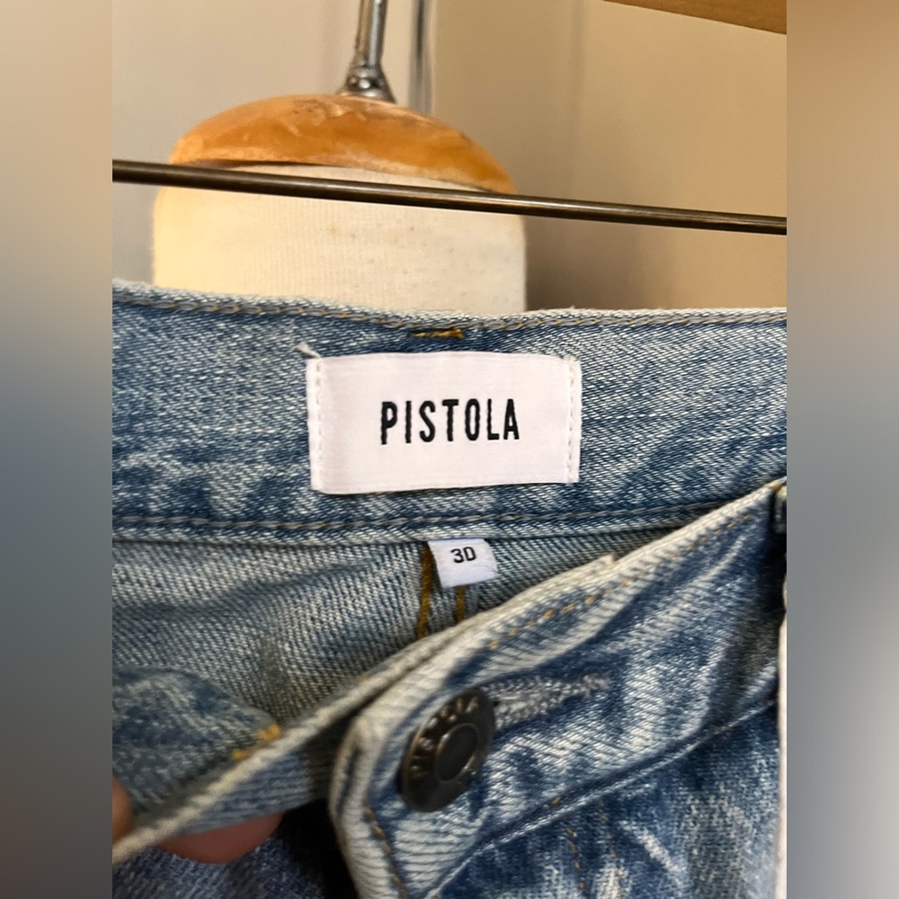 ▪️NWT PISTOLA Charlie Ruthless Ripped Straight Leg Jeans - Picture 11 of 11